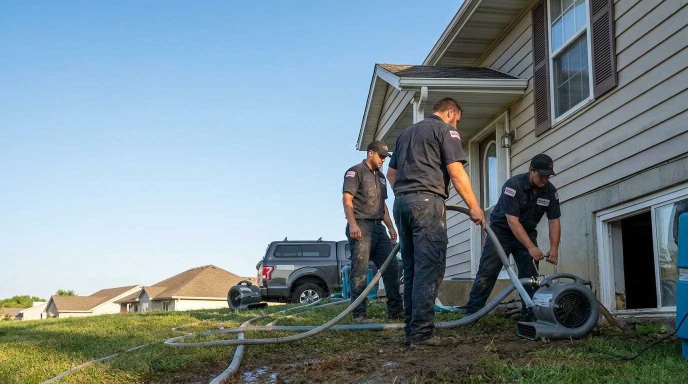 Water Removal in Ninnekah, OK near me